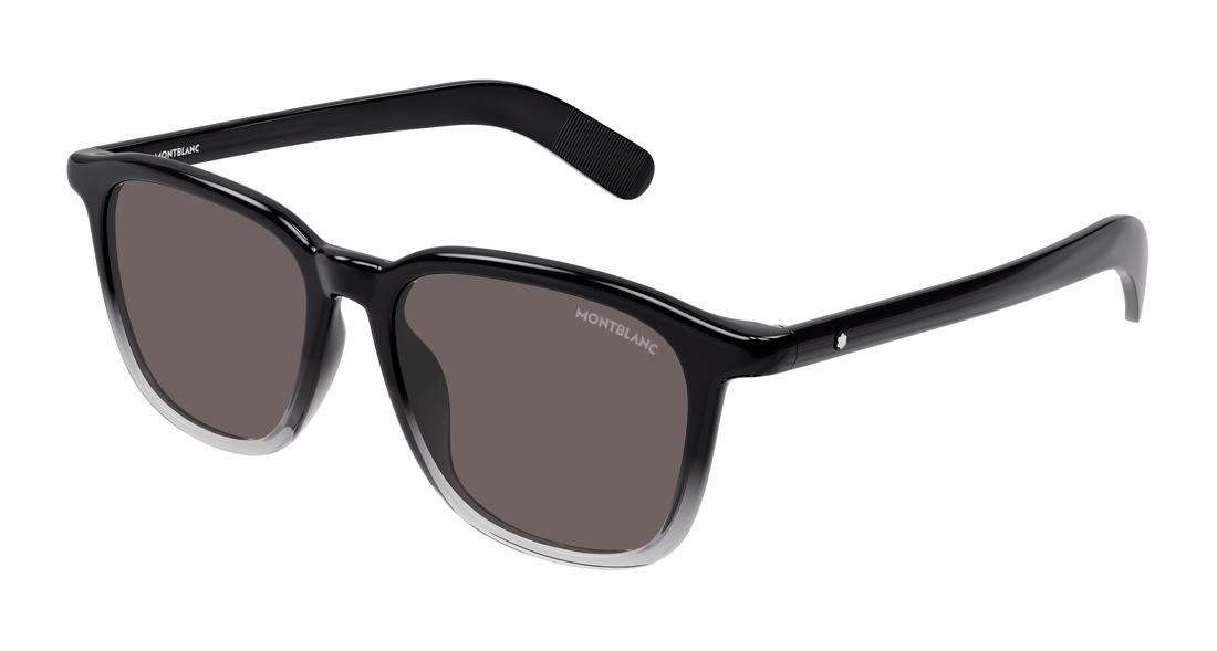 Occhiali da sole montblanc mb0497s 003 negro rectangular / squared masculino taglia 52mm - Vista principale