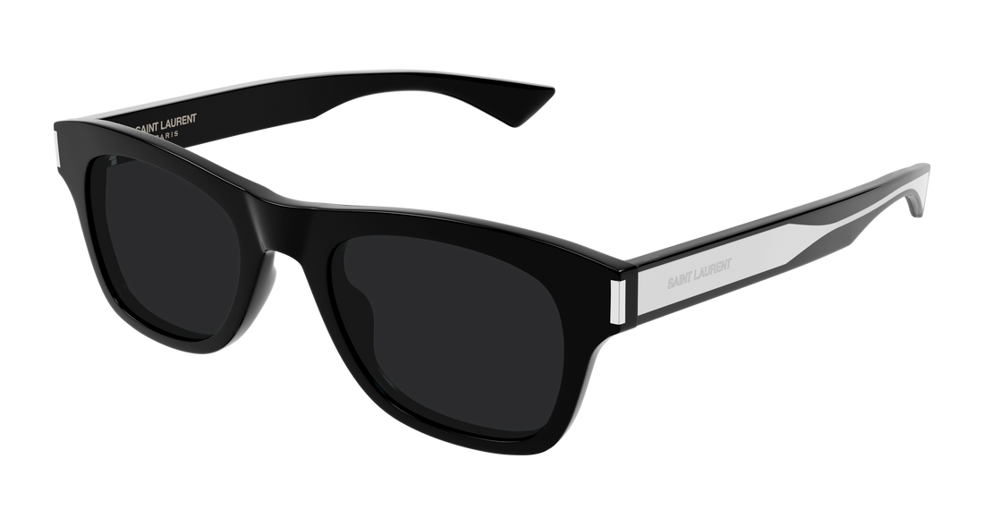 Occhiali da sole saint laurent sl 877 001 negro rectangular / squared masculino taglia 51mm - Vista principale