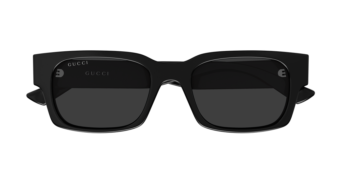 Sunglasses gucci gg2084s 001 negro rectangular / squared masculino size 52mm - Detailed view
