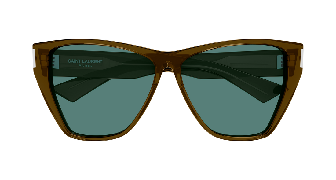 Zonnebrillen saint laurent sl 927 003 marron cat eye femenino maat 60mm - Detailaanzicht