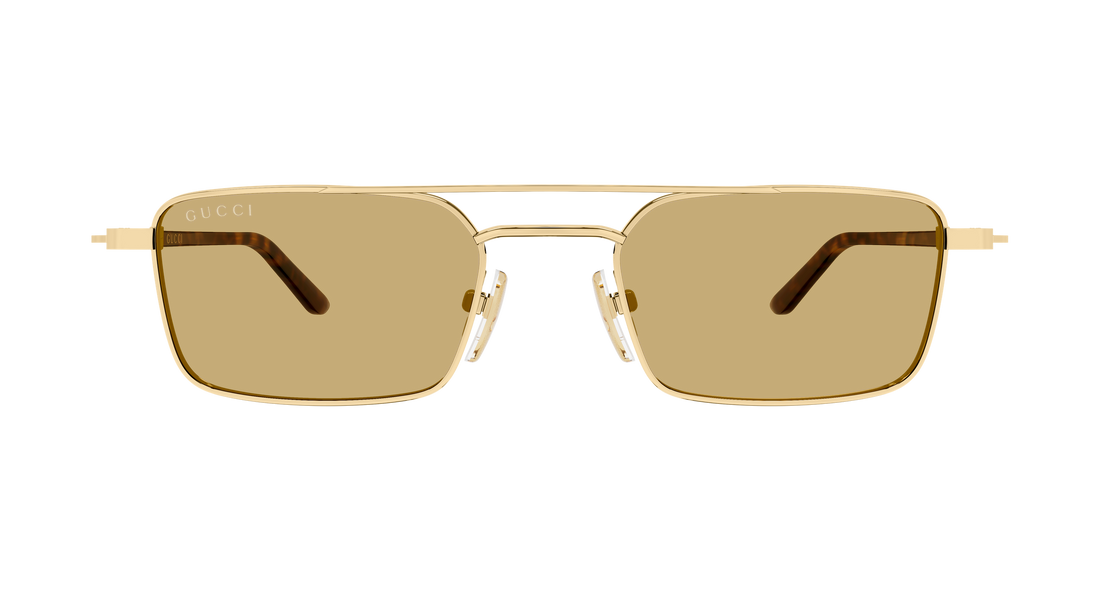 Sunčane naočale gucci gg2258s 003 dorado rectangular / squared unisex veličina 49mm - Detaljni prikaz