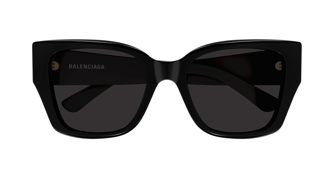 Lunettes de soleil balenciaga bb0474s 001 negro butterfly femenino taille 55mm - Vue détaillée