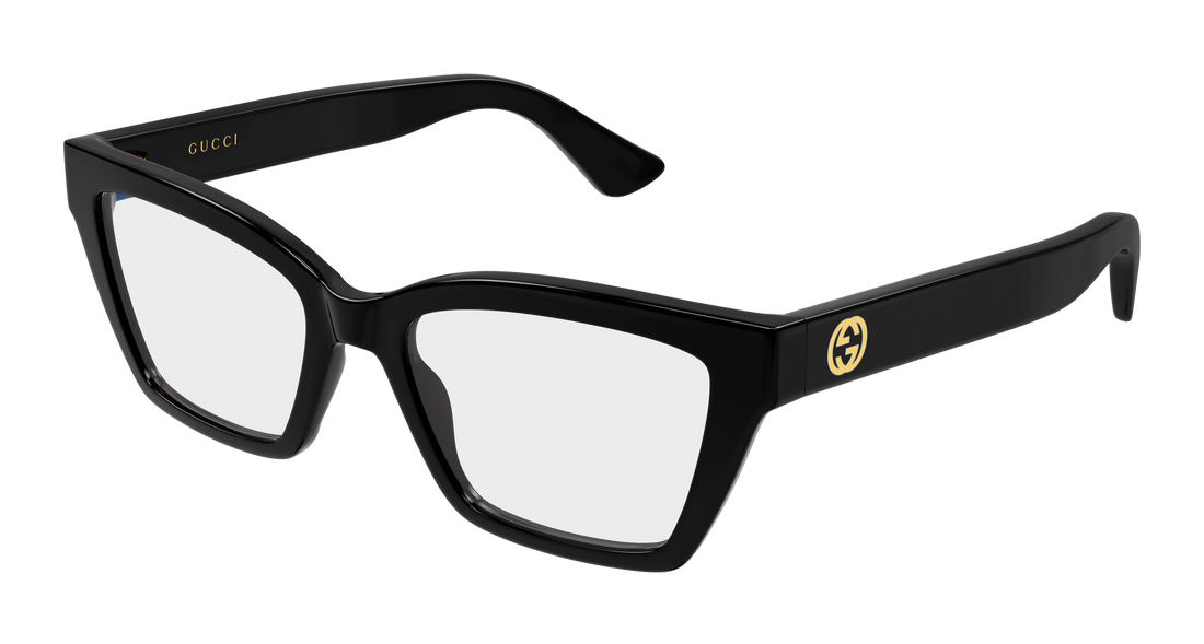Occhiali da vista gucci gg1715o 014 negro cat eye femenino taglia 55mm - Vista principale