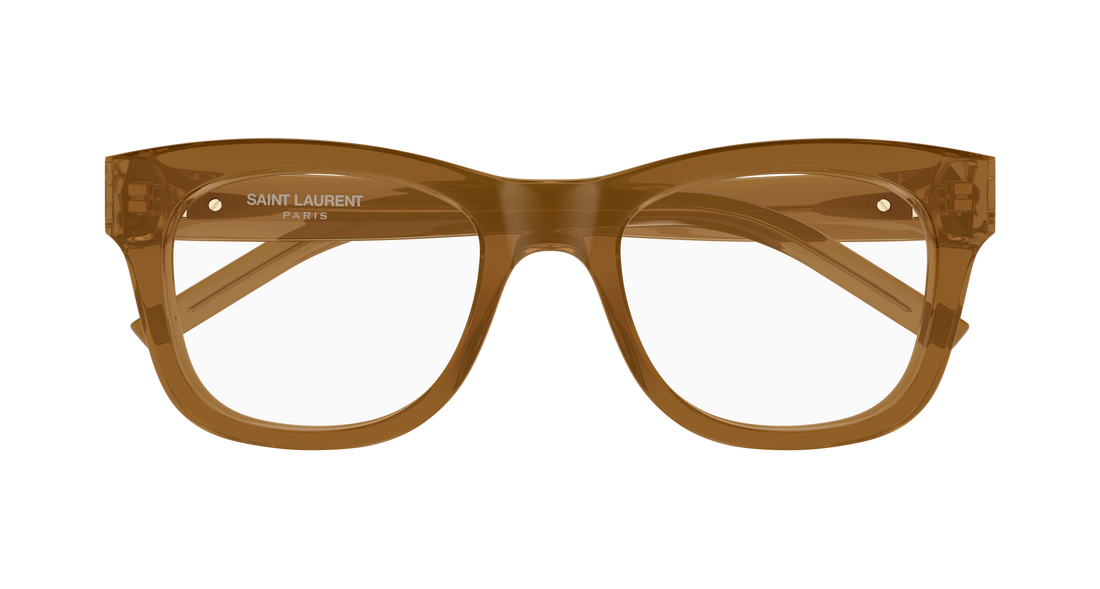 Dioptrijske naočale saint laurent sl m159 005 marron cat eye femenino veličina 52mm - Detaljni prikaz