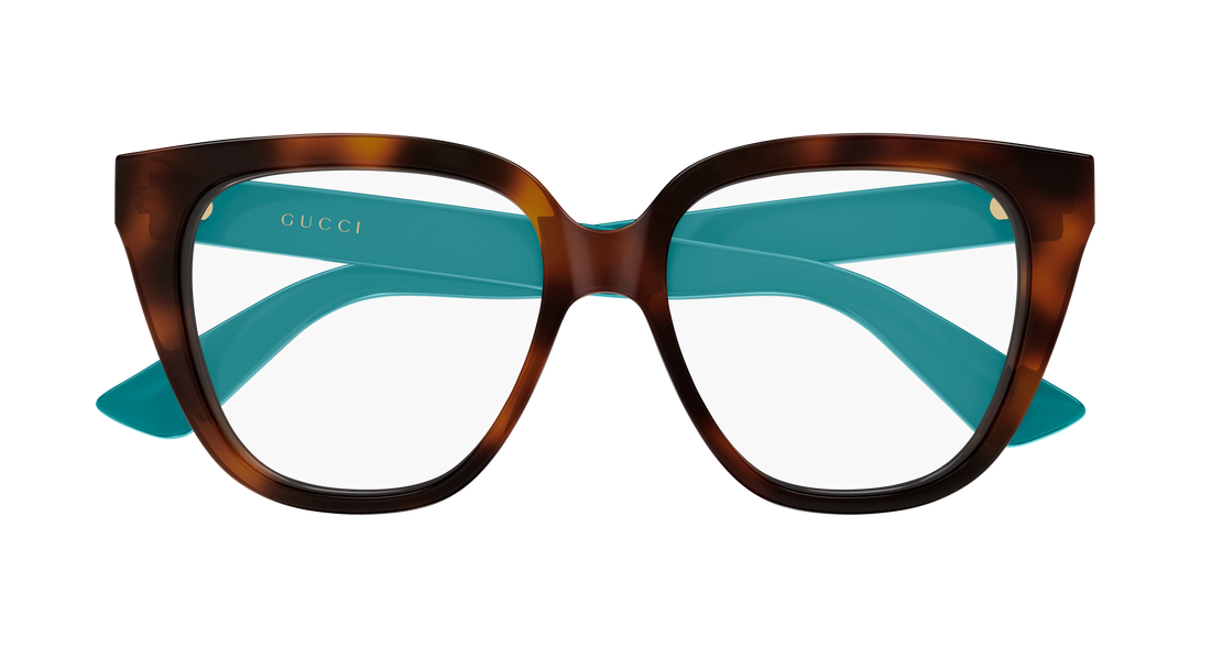 Dioptrijske naočale gucci gg2191o 003 havana geometrical/directional femenino veličina 53mm - Detaljni prikaz