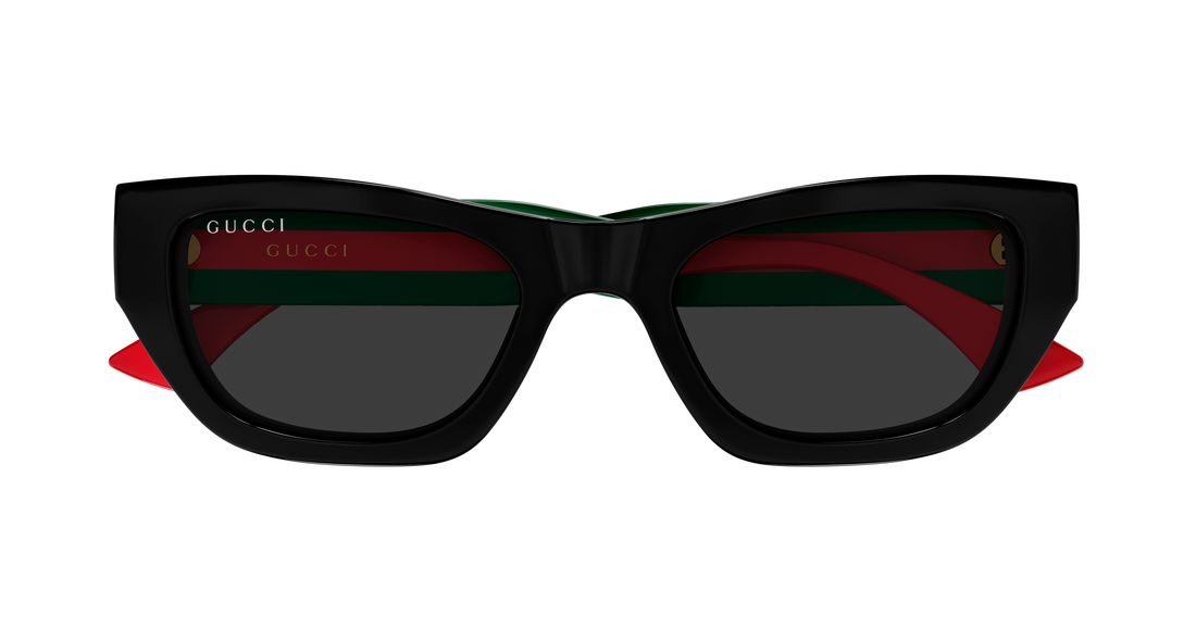 Occhiali da sole gucci gg2116s 001 negro cat eye femenino taglia 52mm - Vista dettagliata