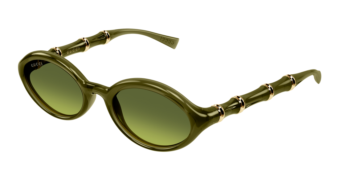 Sonnenbrillen gucci gg2059s 004 verde round/oval/panthos femenino größe 51mm - Hauptansicht