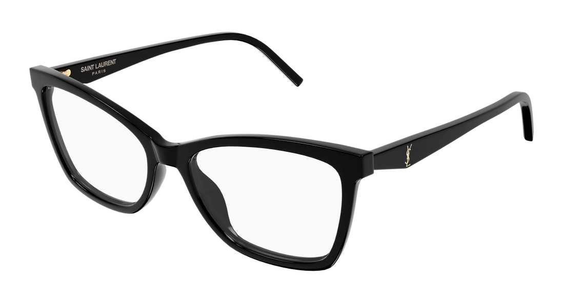 Briller saint laurent sl m183 001 negro cat eye femenino størrelse 57mm - Hovedvisning