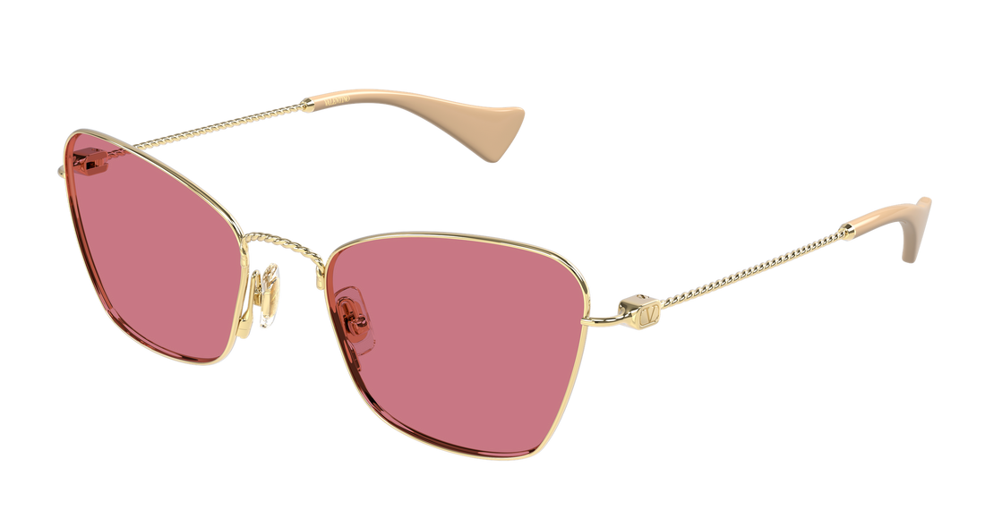 Sunčane naočale valentino vg0063s 004 dorado cat eye femenino veličina 52mm - Glavni prikaz