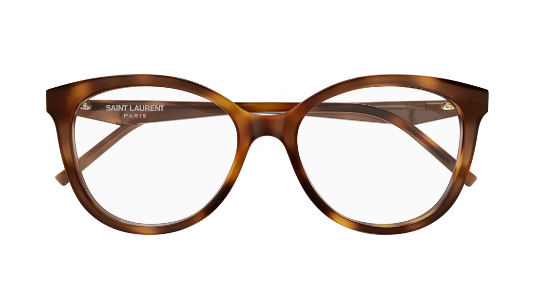 Briller saint laurent sl m184 003 havana cat eye femenino størrelse 53mm - Detaljeret visning
