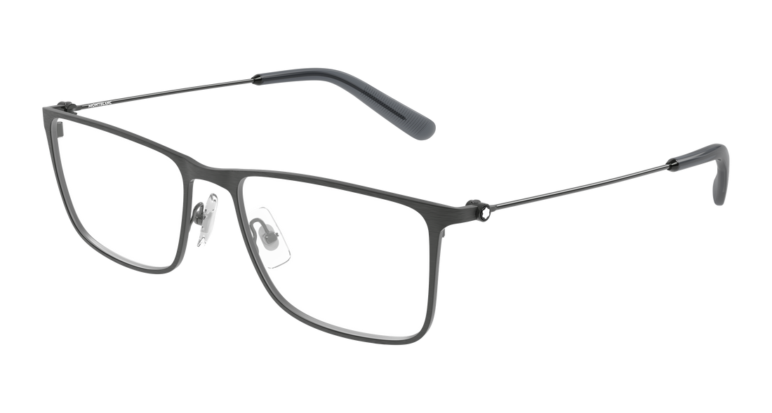 Occhiali da vista montblanc mb0464o 006 plateado rectangular / squared masculino taglia 57mm - Vista principale