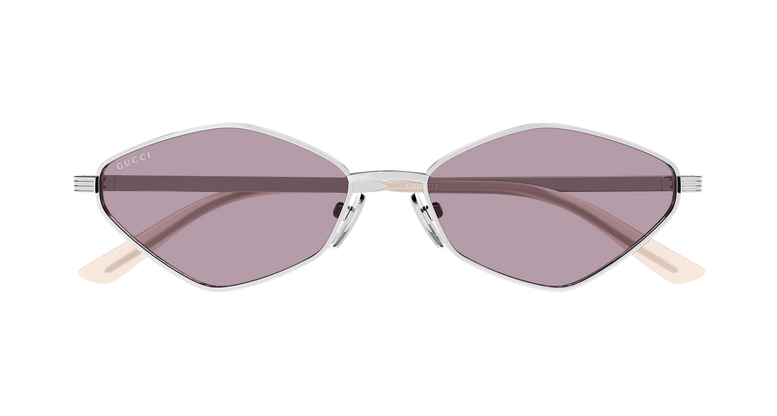 Sunčane naočale gucci gg2222s 004 plateado geometrical/directional femenino veličina 56mm - Detaljni prikaz