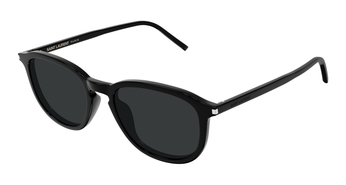 Lunettes de soleil saint laurent sl 939 001 negro round/oval/panthos masculino taille 52mm - Vue principale