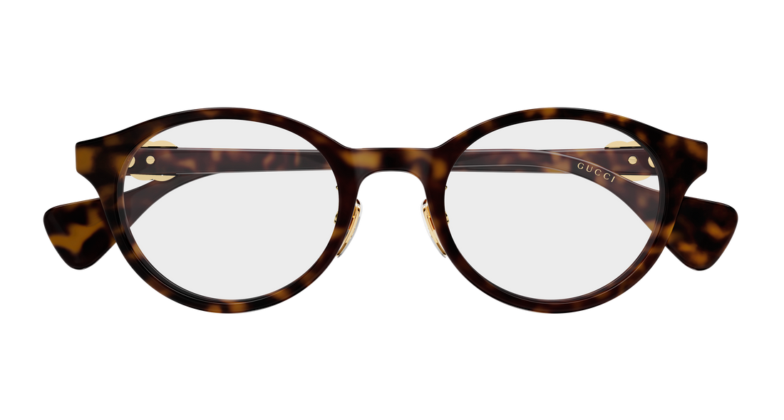 Briller gucci gg2262oj 002 havana round/oval/panthos femenino størrelse 49mm - Detaljeret visning