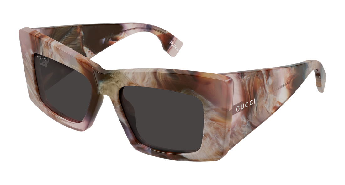 Sunčane naočale gucci gg2268s 004 havana cat eye femenino veličina 53mm - Glavni prikaz