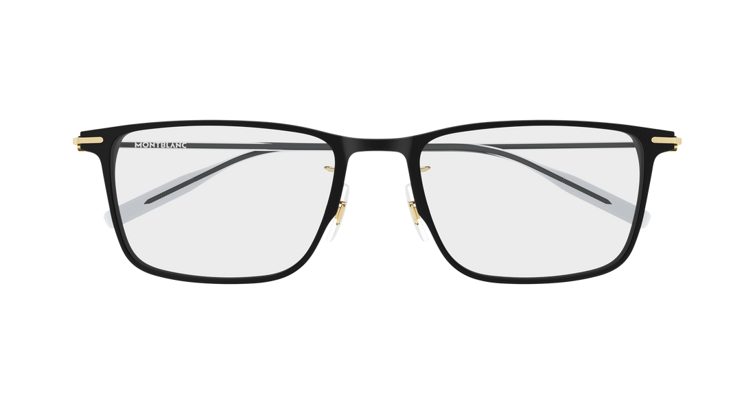 Dioptrijske naočale montblanc mb0506ol 001 negro rectangular / squared masculino veličina 56mm - Detaljni prikaz