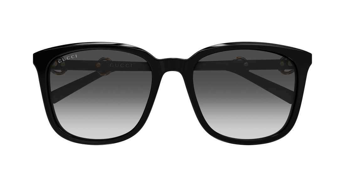 Sonnenbrillen gucci gg2057sk 001 negro rectangular / squared femenino größe 56mm - Detailansicht