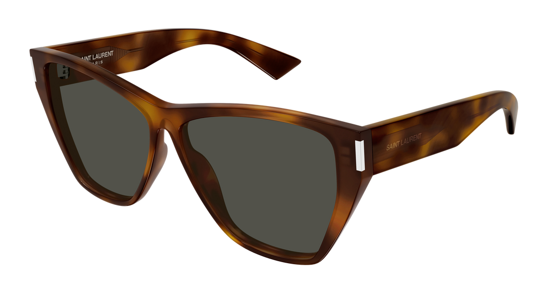Zonnebrillen saint laurent sl 927 002 havana cat eye femenino maat 60mm - Hoofdaanzicht