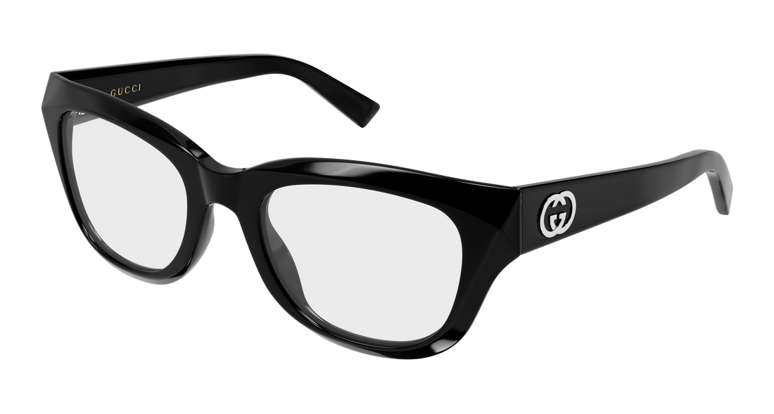 Dioptrijske naočale gucci gg2202o 001 negro geometrical/directional femenino veličina 51mm - Glavni prikaz