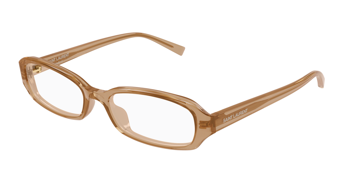 Occhiali da vista saint laurent sl 872 erin opt 004 marron round/oval/panthos unisex taglia 52mm - Vista principale