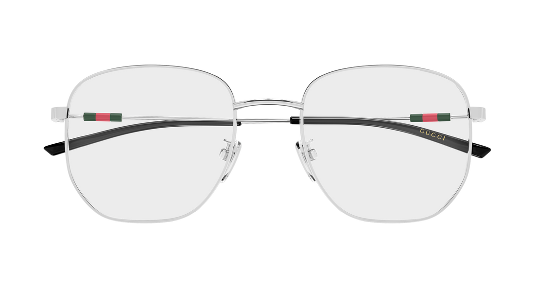 Brillen gucci gg2140ok 002 plateado round/oval/panthos unisex größe 53mm - Detailansicht
