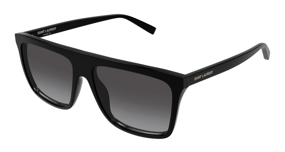 Occhiali da sole saint laurent sl 904 001 negro rectangular / squared masculino taglia 59mm - Vista principale