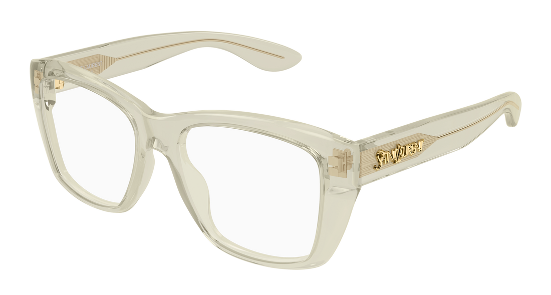 Glasögon saint laurent sl 925 004 verde cat eye femenino storlek 54mm - Huvudvy