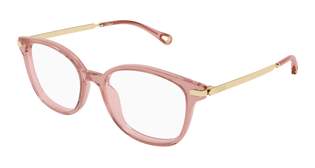 Dioptrijske naočale chloé ch0359o 003 rosa rectangular / squared femenino veličina 53mm - Glavni prikaz