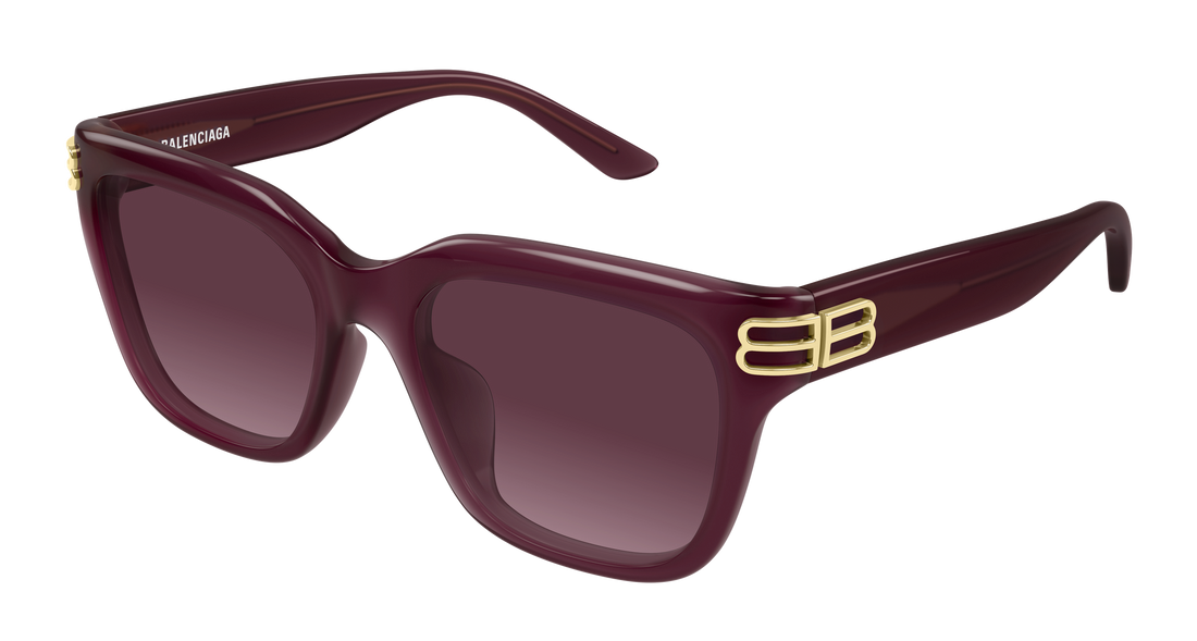 Gafas de sol balenciaga bb0433sk 008 rojo rectangular / squared femenino talla 56mm - Vista principal