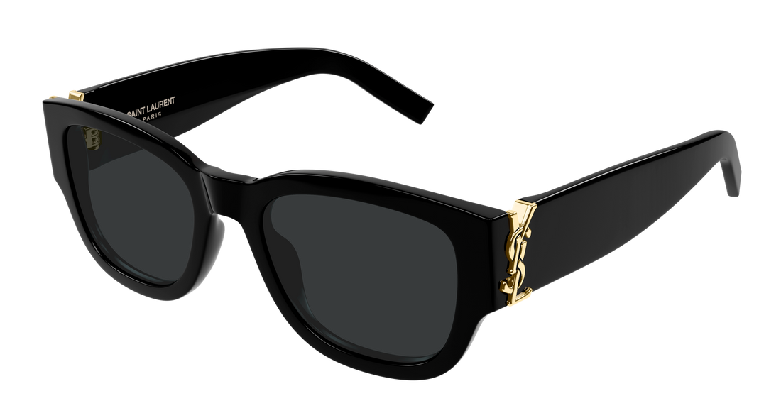 Solbriller saint laurent sl m174 001 negro cat eye femenino størrelse 53mm - Hovedvisning