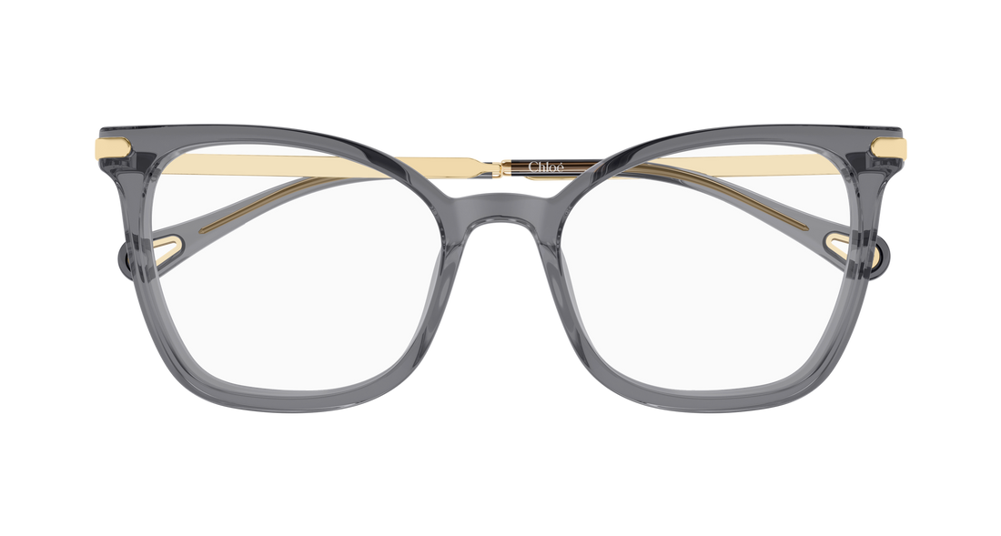 Brillen chloé ch0360o 001 gris rectangular / squared femenino größe 53mm - Detailansicht