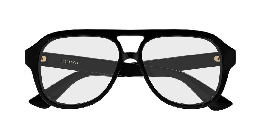 Dioptrijske naočale gucci gg2192o 001 negro pilot/navigator femenino veličina 55mm - Detaljni prikaz