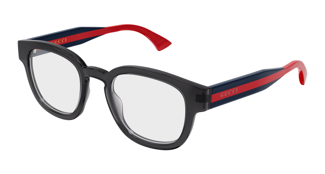 Occhiali da vista gucci gg1992o 008 gris round/oval/panthos masculino taglia 50mm - Vista principale