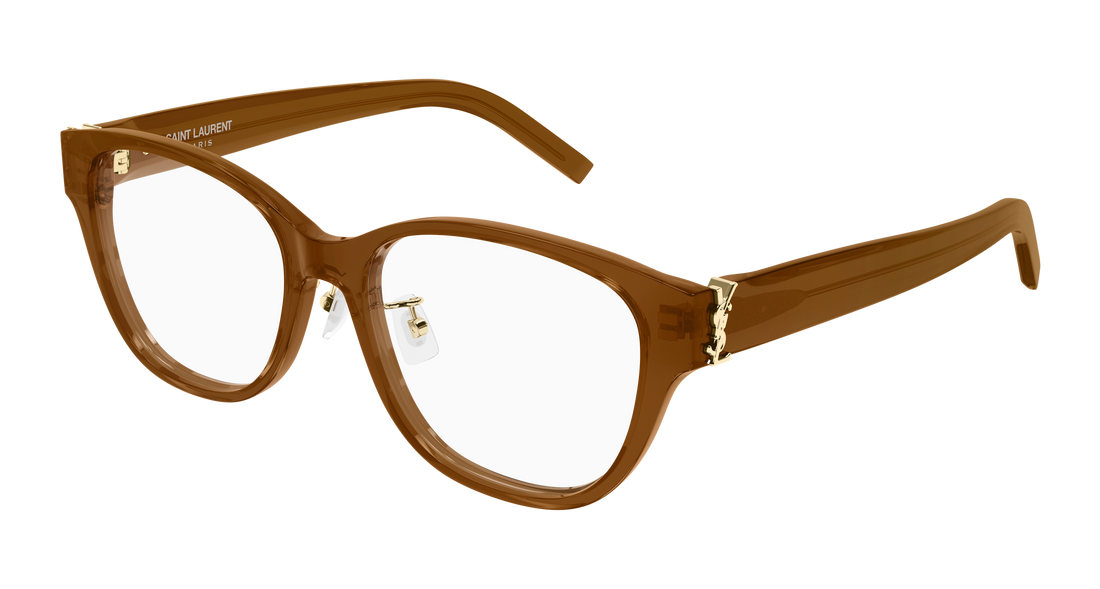 Gafas graduadas saint laurent sl m169/f 005 marron cat eye femenino talla 54mm - Vista principal
