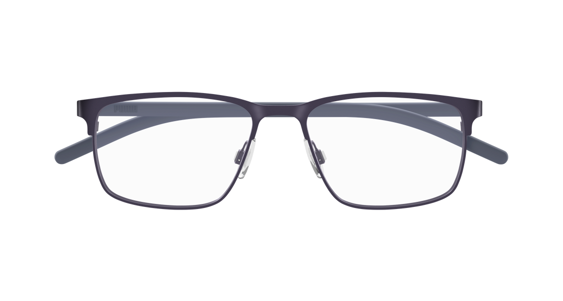 Prescription glasses puma pu0553o 008 azul rectangular / squared masculino size 60mm - Detailed view