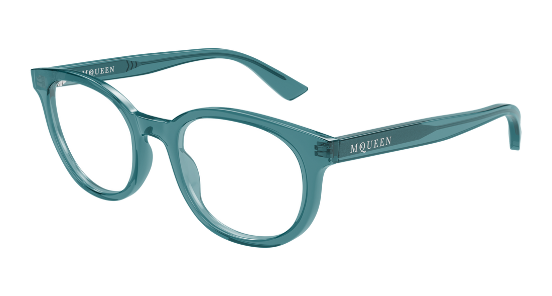 Gafas graduadas alexander mcqueen am0567o 005 azul round/oval/panthos masculino talla 51mm - Vista principal