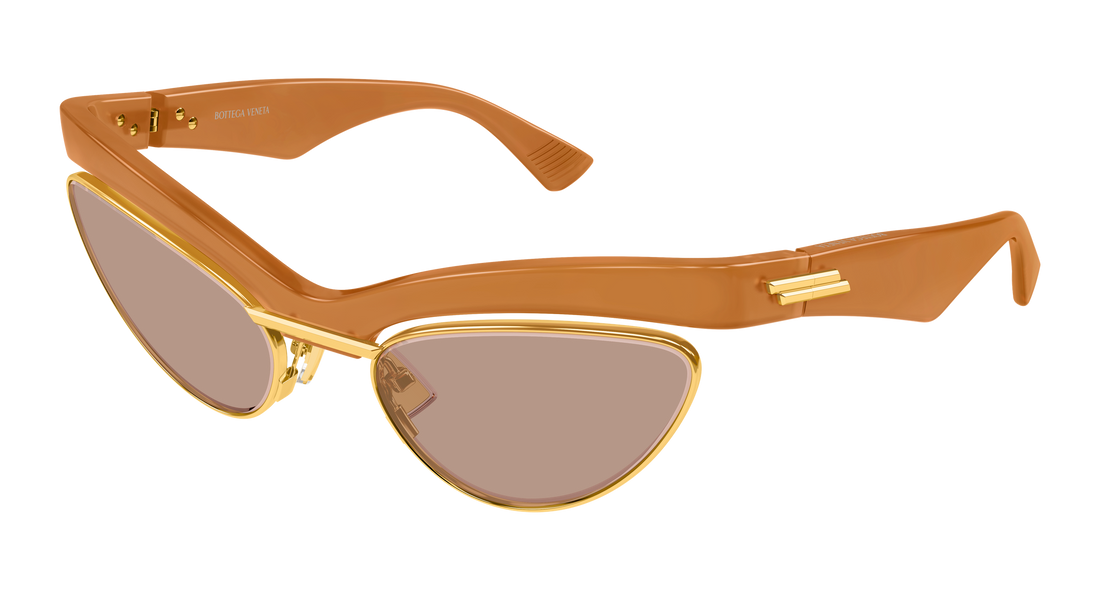 Occhiali da sole bottega veneta bv1480s 005 naranja unisex taglia 59mm - Vista principale
