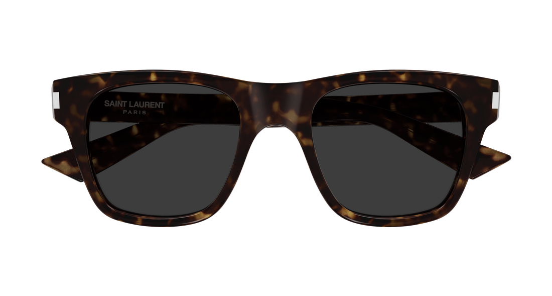 Occhiali da sole saint laurent sl 875 002 havana rectangular / squared masculino taglia 50mm - Vista dettagliata