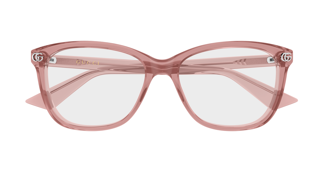 Lunettes de vue gucci gg2113o 008 rosa rectangular / squared femenino taille 55mm - Vue détaillée