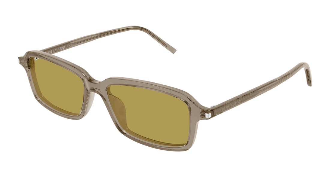 Lunettes de soleil saint laurent sl 938 004 marron rectangular / squared masculino taille 53mm - Vue principale