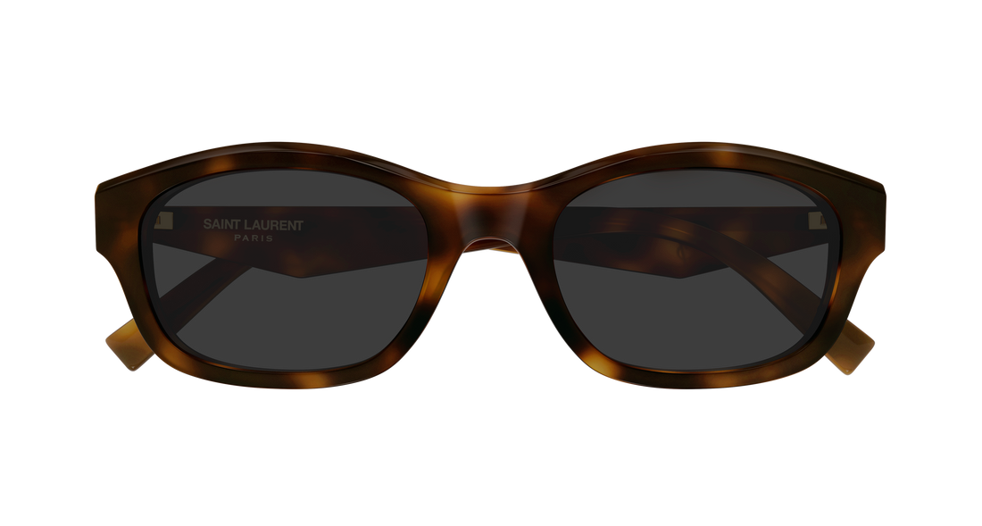 Occhiali da sole saint laurent sl m172 003 havana rectangular / squared femenino taglia 53mm - Vista dettagliata