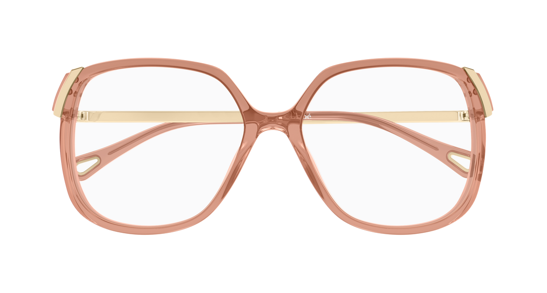Occhiali da vista chloé ch0287o 009 marron rectangular / squared femenino taglia 54mm - Vista dettagliata