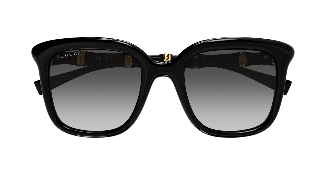 Sonnenbrillen gucci gg2058s 001 negro rectangular / squared femenino größe 52mm - Detailansicht