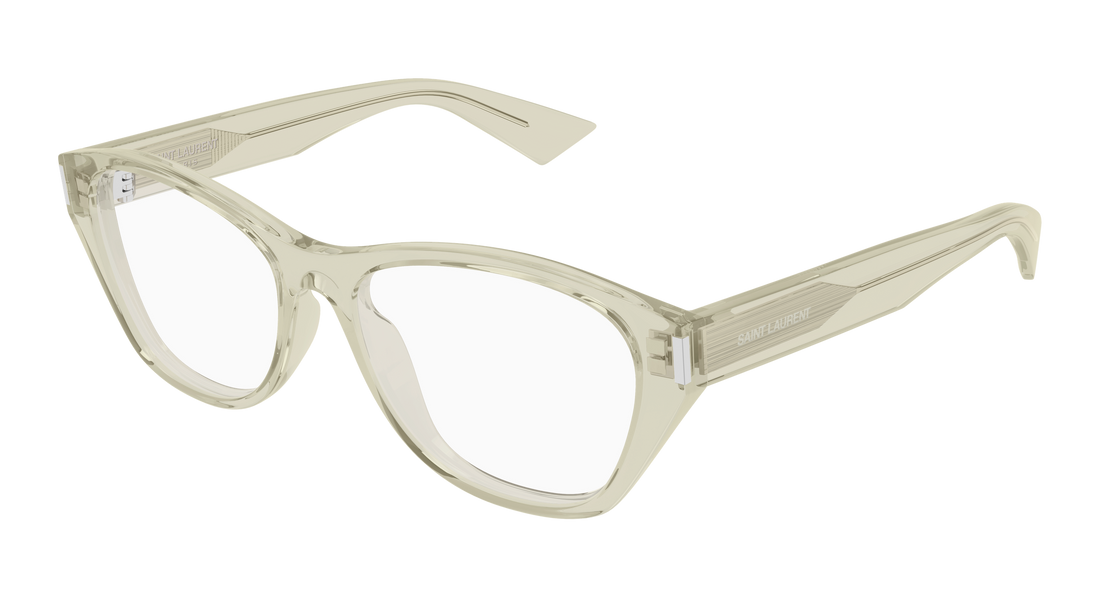 Lunettes de vue saint laurent sl 929 004 verde cat eye femenino taille 55mm - Vue principale