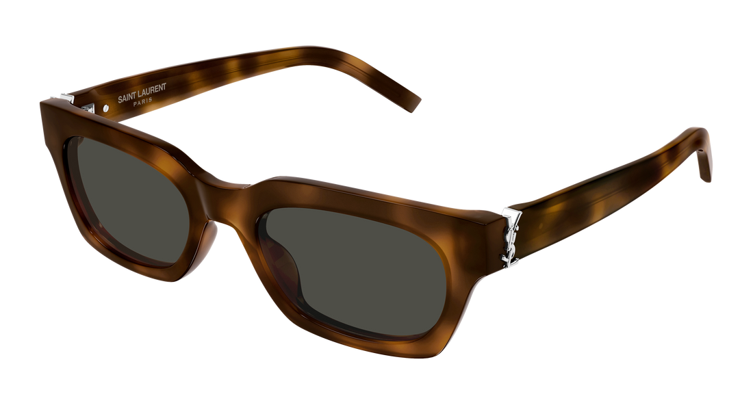 Solbriller saint laurent sl m175 003 havana rectangular / squared femenino størrelse 52mm - Hovedvisning