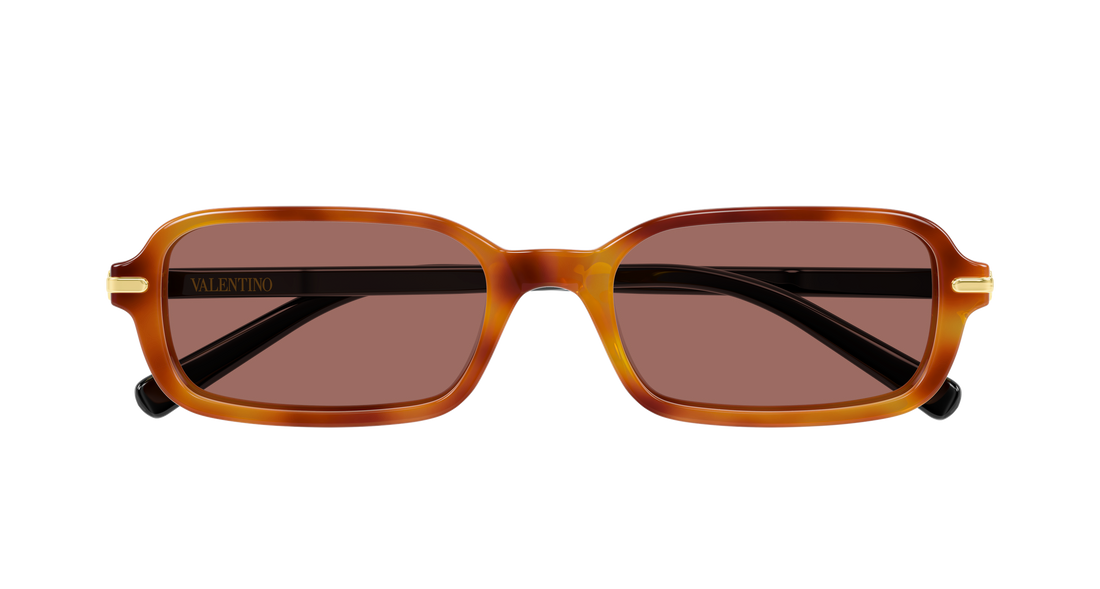 Sunčane naočale valentino vg0047s 004 havana rectangular / squared femenino veličina 52mm - Detaljni prikaz