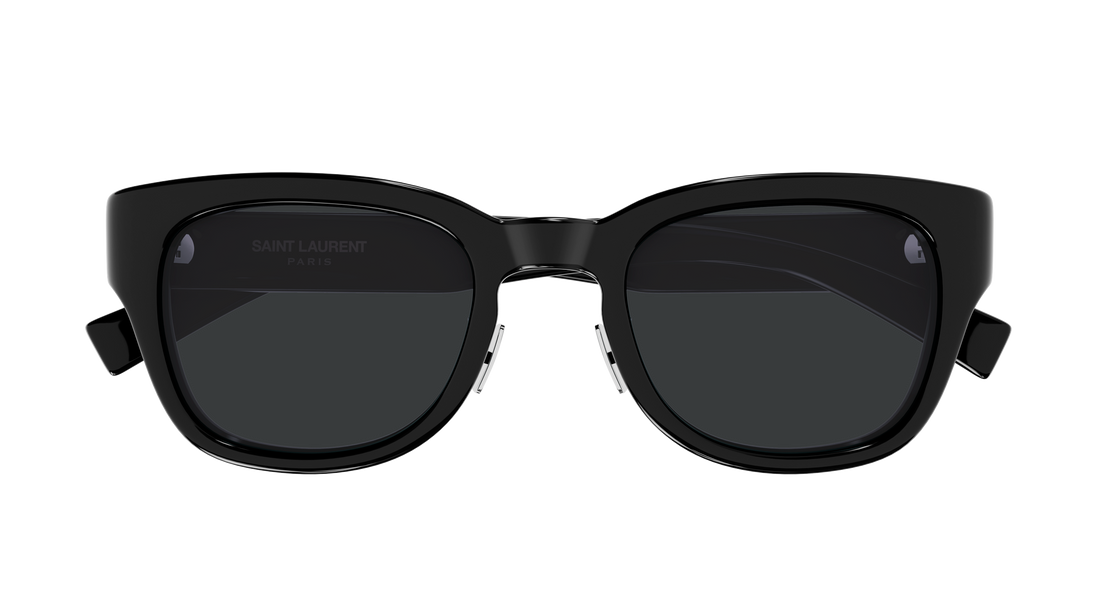 Solglasögon saint laurent sl 957/j 001 negro rectangular / squared femenino storlek 50mm - Detaljvy