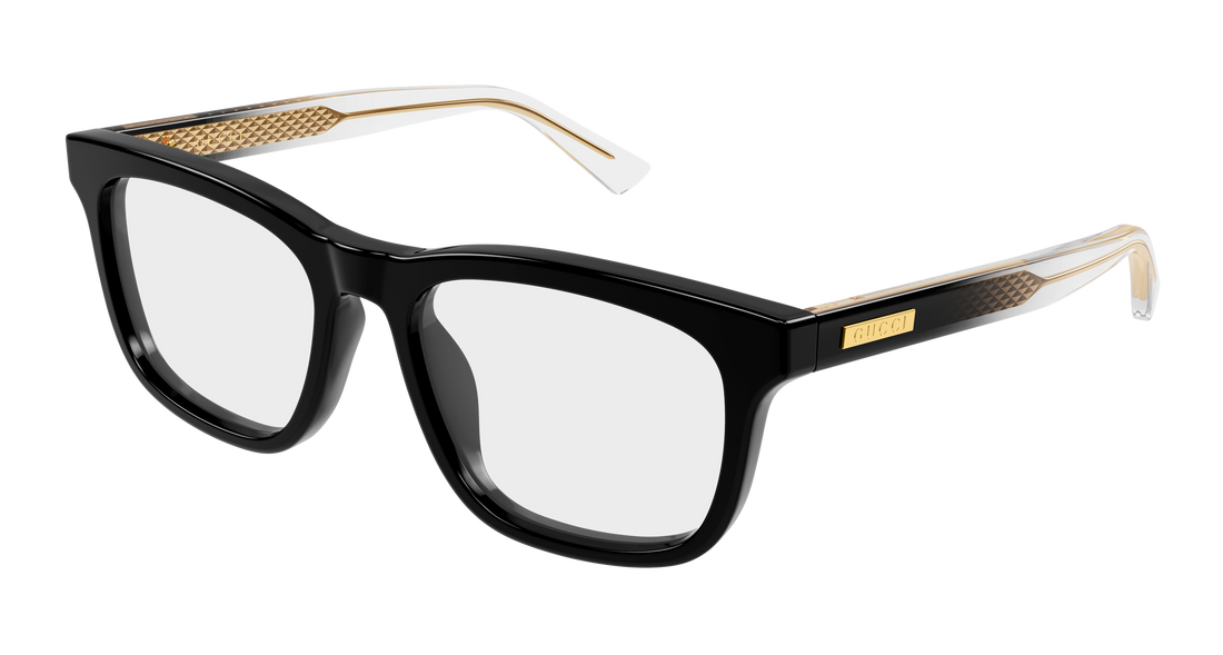 Dioptrijske naočale gucci gg2250ol 007 negro rectangular / squared masculino veličina 56mm - Glavni prikaz