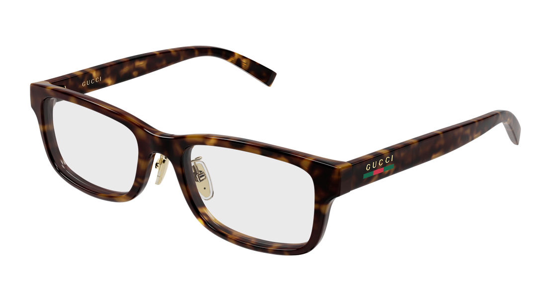 Brillen gucci gg2143oj 002 havana rectangular / squared masculino größe 54mm - Hauptansicht
