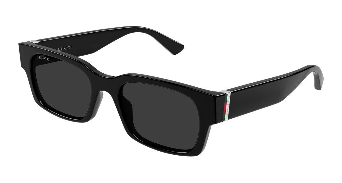 Sunglasses gucci gg2084s 001 negro rectangular / squared masculino size 52mm - Main view
